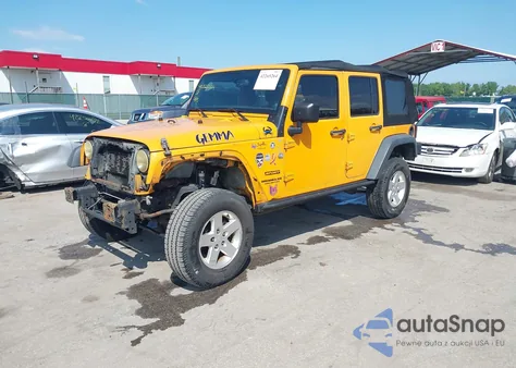 2013 Jeep Wrangler Unlimited Sport from USA, damaged, VIN 1C4HJWDGXDL538395